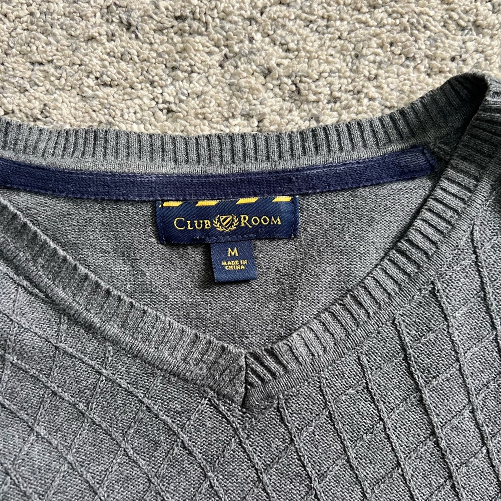 Club Room Gray Men's Sweater